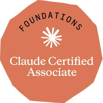 Anthropic Claude Certified Associate Foundations badge